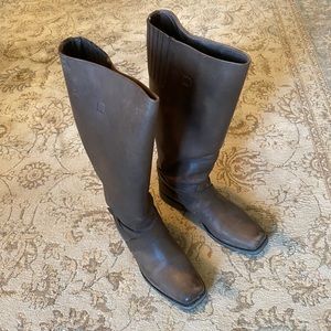 Frye Heath Tall Riding boot charcoal